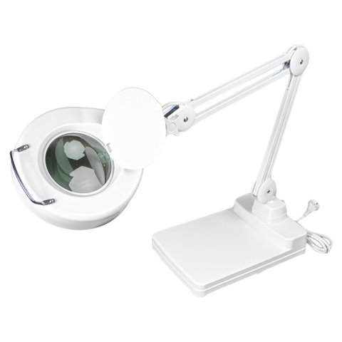 Desktop Magnifying Lamp Bourya 8064LED 2BHC