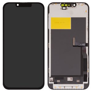 Дисплей для iPhone 13 Pro, черный, с рамкой, AAA, TFT , ZY, LTPS HD+