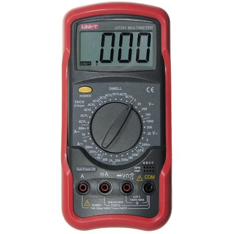 Multímetro digital automotriz  UNI T UT101