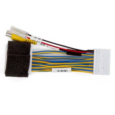 Cable de 28 pines para cámara trasera para Scion modelos 2016+ con pantalla iA Connect