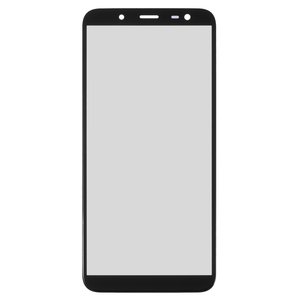 Vidrio de carcasa puede usarse con Samsung J600F Galaxy J6, negro