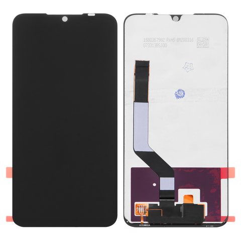 Pantalla LCD puede usarse con Xiaomi Redmi Note 7, Redmi Note 7 Pro, negro, sin marco, original vidrio reemplazado , M1901F7G, M1901F7H, M1901F7I
