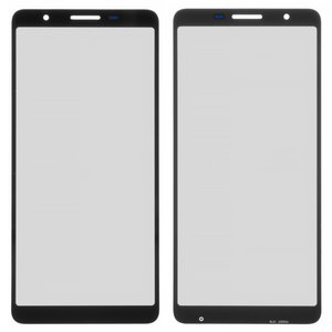 Vidrio de carcasa puede usarse con Samsung A013 Galaxy A01 Core, negro