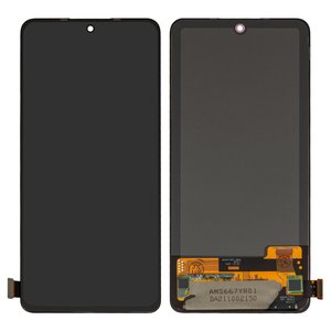 Pantalla LCD puede usarse con Xiaomi Poco X4 Pro 5G, Redmi Note 11 Pro, Redmi Note 11 Pro 5G, Redmi Note 11 Pro Plus 5G, Redmi Note 11E Pro, Redmi Note 12 Pro 4G, negro, sin marco, High Copy, OLED 