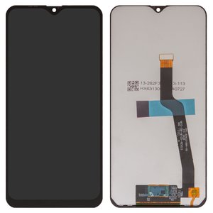 Pantalla LCD puede usarse con Samsung A105 Galaxy A10, negro, sin marco, Box 