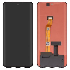 Pantalla LCD puede usarse con Huawei Honor Magic 6 Lite, negro, sin marco, Original PRC , ALI NX3