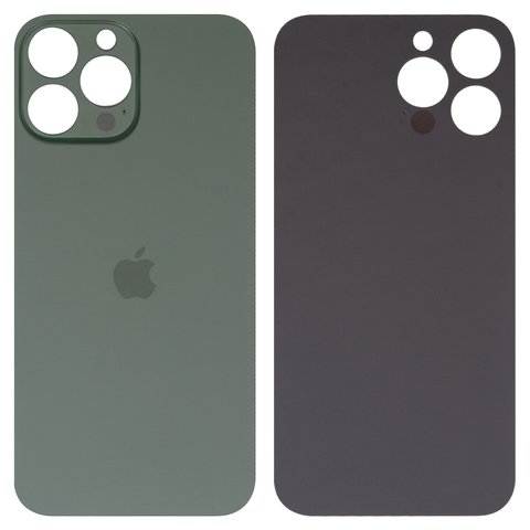 Panel trasero de carcasa puede usarse con iPhone 13 Pro Max, verde, no es necesario desmontar la cámara, PRC, alpine Green, big hole