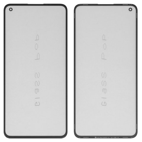 Vidrio de carcasa G+OCA PRO puede usarse con OnePlus 8T, con película OCA, negro