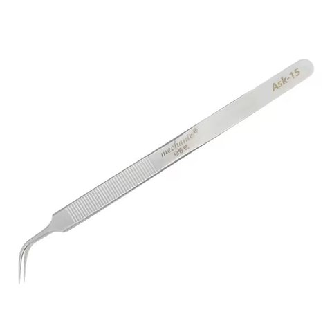 Pinzas para smd Mechanic Ask 15, encorvado, 155 mm