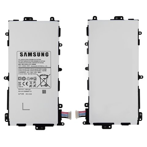Аккумулятор SP3770E1H для Samsung N5100 Galaxy Note 8.0 , Li ion, 3,75 B, 4600 мАч, Original PRC 