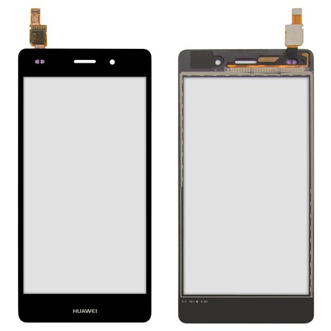 Сенсорный экран для Huawei P8 Lite ALE L21 , черный