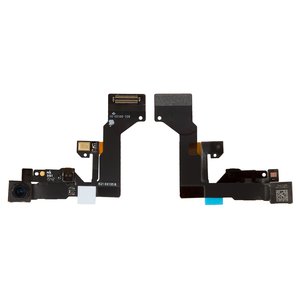 Шлейф для iPhone 6S, з сенсором наближення, з мікрофоном, з камерою