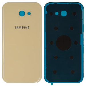 Задня панель корпуса для Samsung A720F Galaxy A7 2017 , золотиста