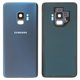 Задняя панель корпуса для Samsung G960F Galaxy S9, синяя, со стеклом камеры, полная, Original (PRC), coral blue