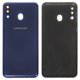 Задняя панель корпуса для Samsung M205F/DS Galaxy M20, синяя, со стеклом камеры