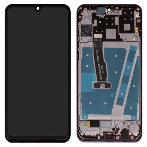 Дисплей для Huawei P30 Lite 2020 New Edition, чорний, з рамкою, High Copy, Marie L21BX