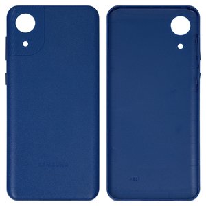 Задняя панель корпуса для Samsung A032 Galaxy A03 Core, синяя