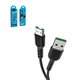 USB кабель Hoco X33, USB тип-A, micro-USB тип-B, 100 см, 4 А, чорний, VOOC, #6931474709141