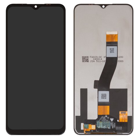 Дисплей для Blackview Wave 6C, черный, без рамки, High Copy