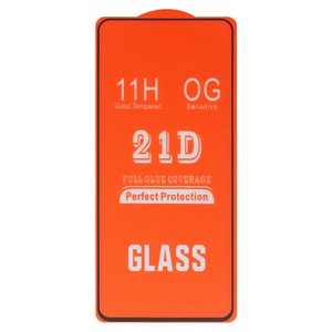 Захисне скло для Xiaomi Redmi Note 13 Pro 5G, сумісне з чохлом, Full Glue, без упаковки , чорний