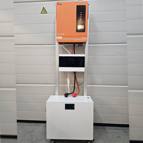 Комплект резервного питания 4200W, гибридный инвертор Anern 4,2 кВт, Аккумулятор AS 24280 LiFePO4 7,2 кВт, для подключения инвертора к дому