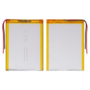 Аккумулятор 367097, 97 мм, 70 мм, 3,6 мм, Li ion, 3,7 В, 3000 мАч, с контроллером