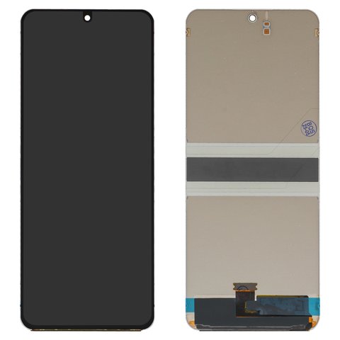 Дисплей для Samsung F741 Galaxy Z Flip6, чорний, без рамки, High Copy