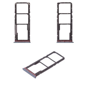 Держатель SIM карты для Motorola Moto G05, голубой, misty blue