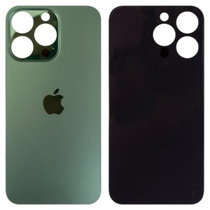 Задняя панель корпуса для iPhone 13 Pro, зеленая, не нужно снимать стекло камеры, Original PRC , alpine Green, big hole
