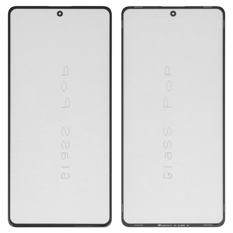 Скло корпуса G+OCA PRO для Xiaomi Poco X5 Pro, Redmi Note 12 Pro 5G, Redmi Note 12 Pro Plus, з ОСА плівкою, чорне