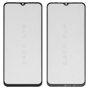 Стекло корпуса G+OCA PRO для Oppo A17, A17k, A18, A57 4G, A57 5G, A57e, A57s, A77 4G, A77 5G, A77s, A78 5G, с OCA пленкой, черное