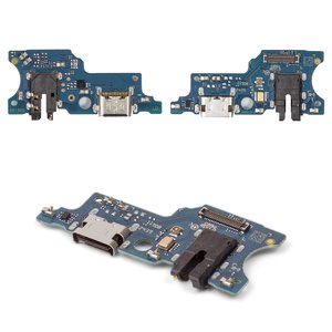 Шлейф для Samsung A065 Galaxy A06, коннектора зарядки, с микрофоном, с компонентами, Сopy, плата зарядки