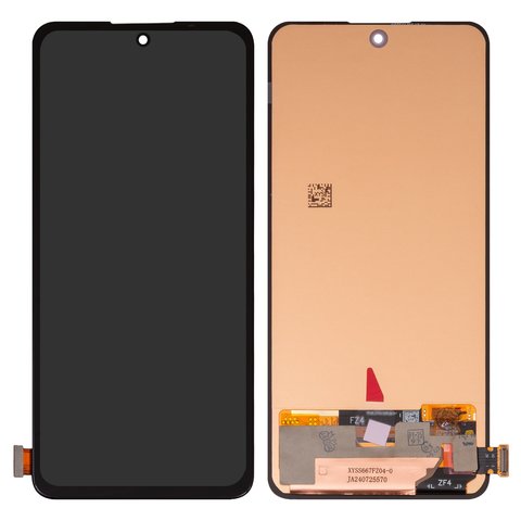 Дисплей для Xiaomi Redmi Note 14 4G, чорний, без рамки, High Copy, OLED , 161.5mm, 24117RN76E, EU version