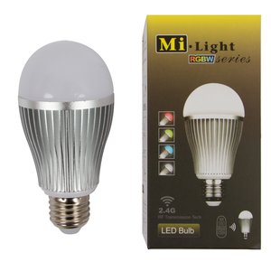 Светодиодная лампочка MiLight RGBW 9W E27 WW Светодиодная лампочка MiLight RGBW 9W E27 WW