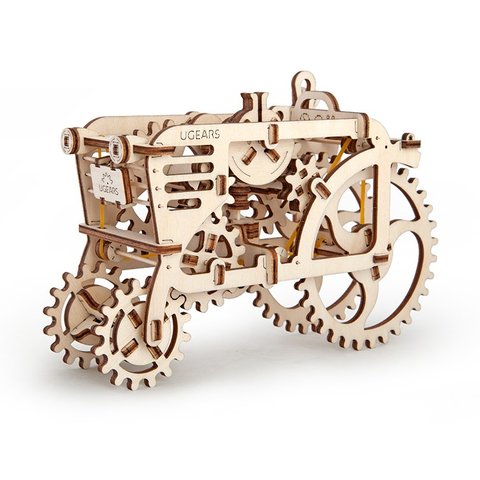 Mechanical 3D Puzzle UGEARS Tractor